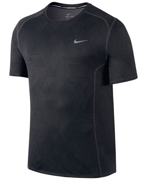 zwart nike sportshirt|Mens Black Shirts .